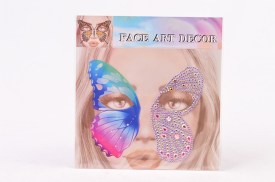 Decorativo ART DECO facial strass (7)